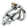 6cm Anti-derailment SM Sex Toys Lock Penis in Cage with Keyholder Man Metal Chastity Cage Male for Couples Sex Toy
