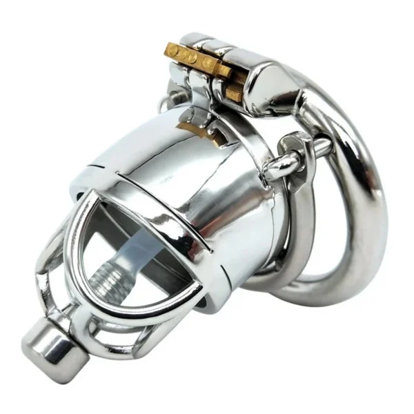 6cm Anti-derailment SM Sex Toys Lock Penis in Cage with Keyholder Man Metal Chastity Cage Male for Couples Sex Toy