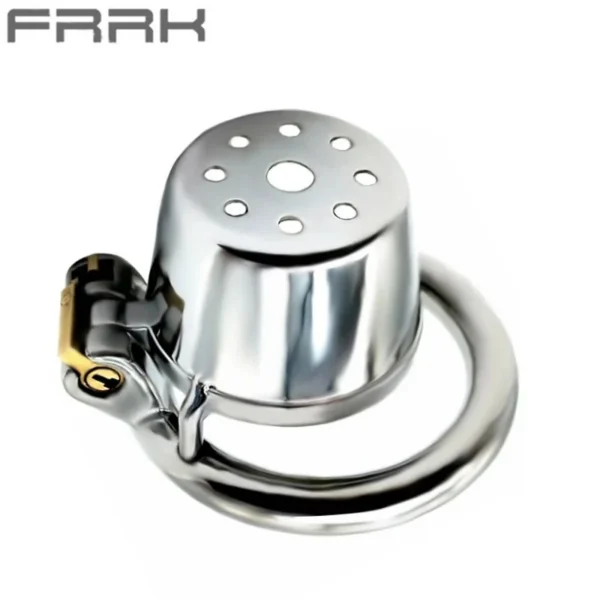 80 Small Cage Anti Pull Out Chastity Steel Cage Cock Cage Lock Penis for Men