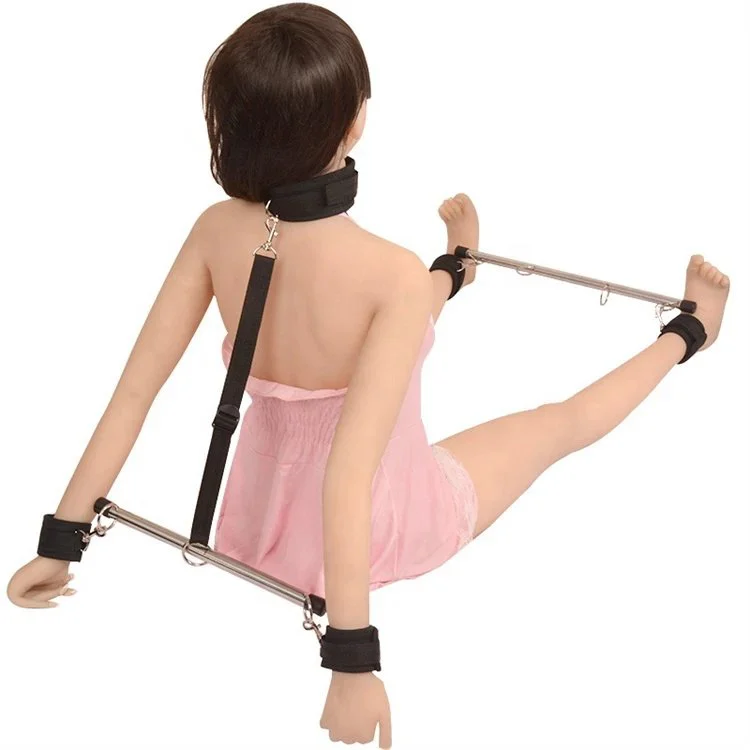 Multi-Position Restraint Slave Bondage Spreader Bar Sex Toys Handcuffs Ankle Cuffs Collar