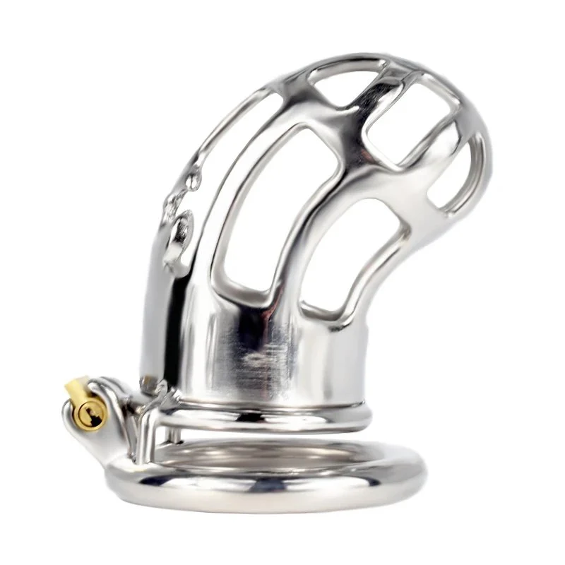 Alloy Chastity Lock Male Chastity Device Sex Toy Cage Penis Sex Cages for Man