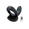 Remote-controlled 4-in-1 Penis Ring with 10 Vibration Modes 100% Waterproof for Adult Sexual Stimulation Delaying Ejaculation