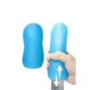 Male Masturbator Adult Sex Toy-Waterproof Ultra-Soft Stretchy for Penis Stroker Spinning Textured Design Pocket Storage